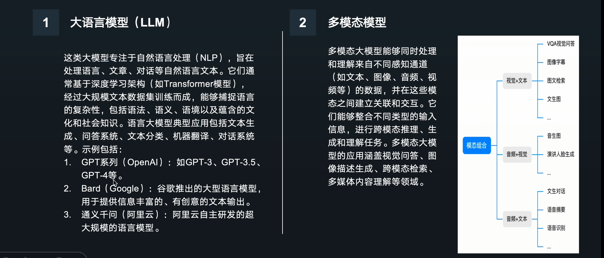 模型分类
